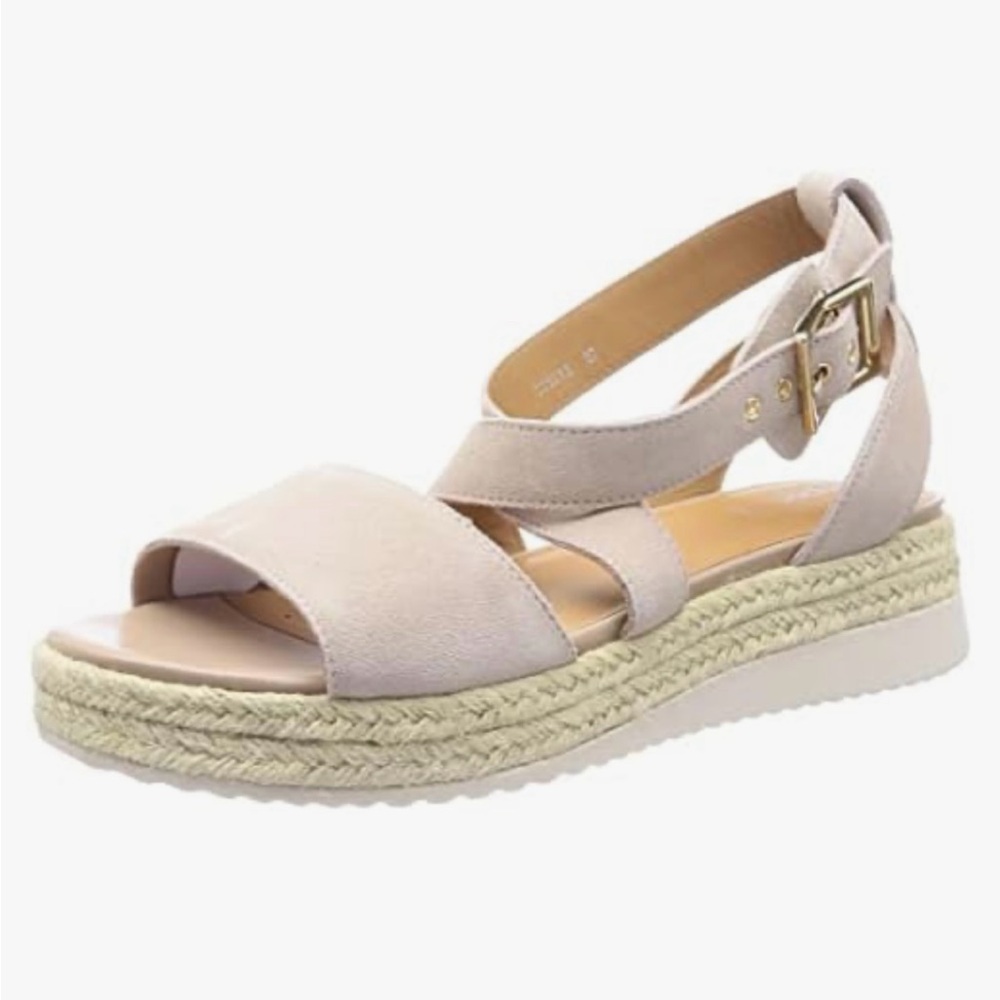 GEOX Women's Cream Espadrille Sandals size EU 40